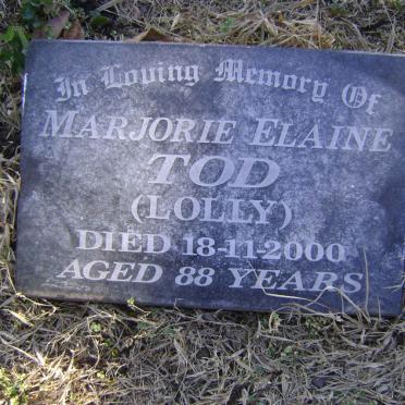 TOD Marjorie Elaine -2000