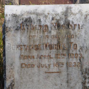 TOLLNER Constance Muriel 1903-1932