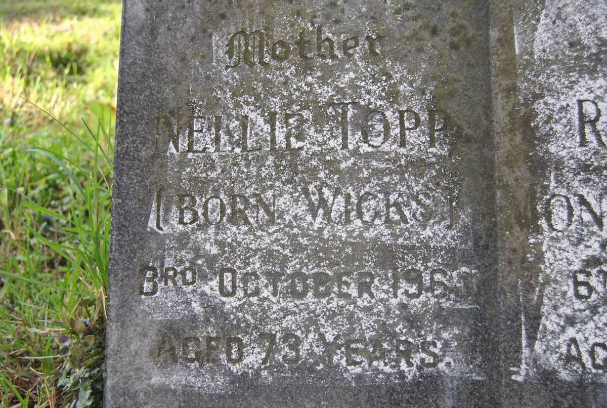 TOPP Nellie nee WICKS -1960