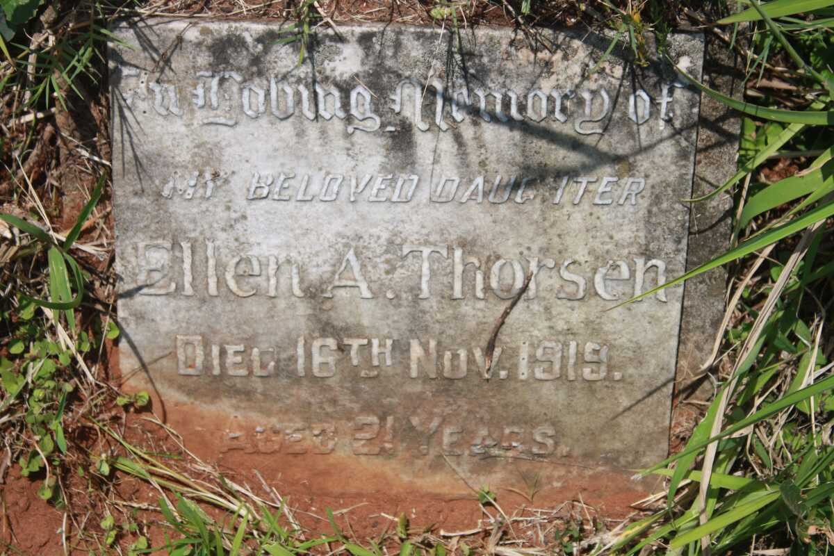 THORSEN Ellen A. -1919