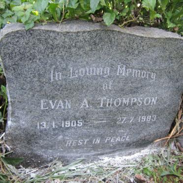 THOMPSON Evan A. 1905-1983