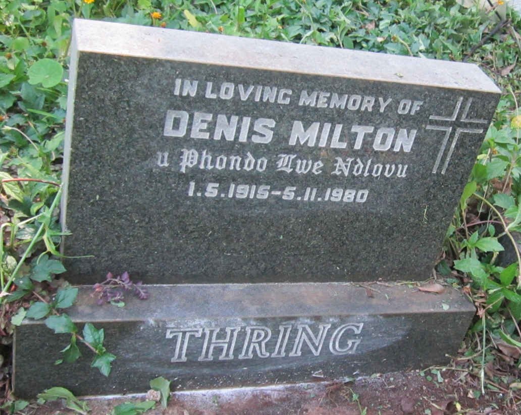 THRING Denis Milton 1915-1980