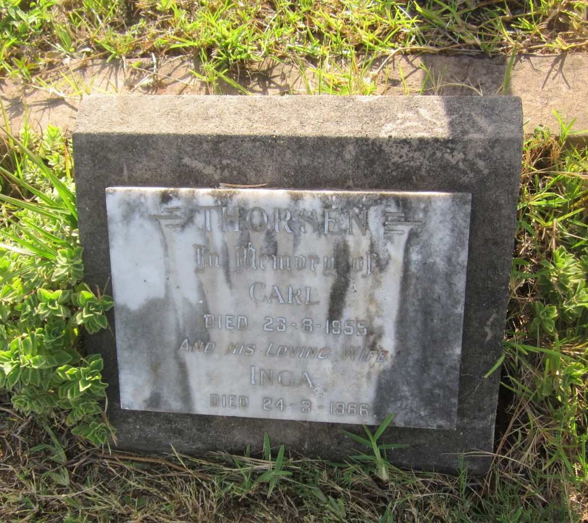 THORSEN Carl -1955 &amp; Inga -1966