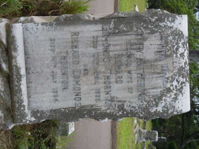 THORNTON Richard Edmonds -1954 &amp; Mary Katherine -1936