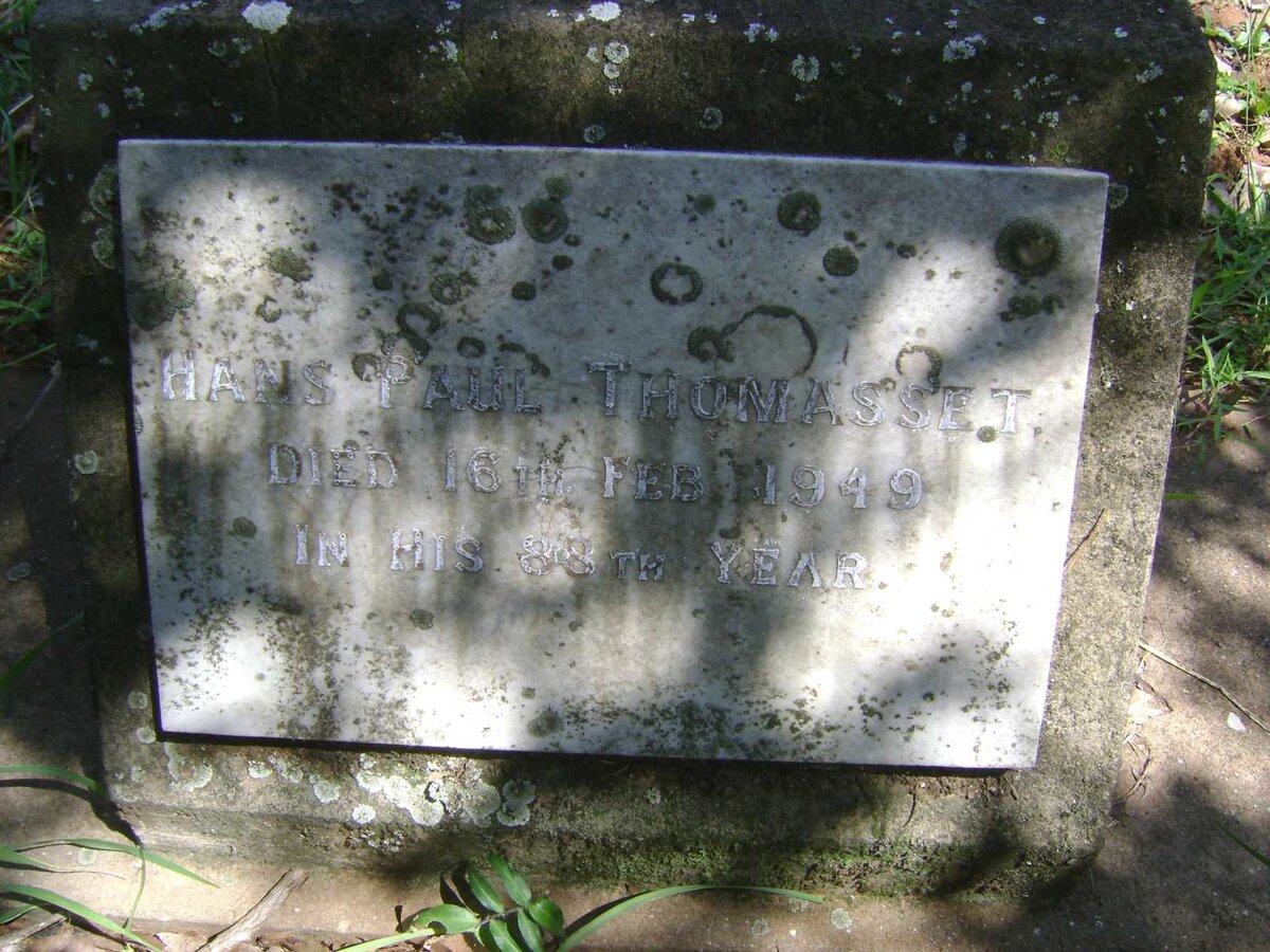 THOMASSET Hans Paul -1949