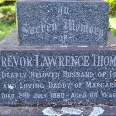 THOMAS Trevor Lawrence -1960