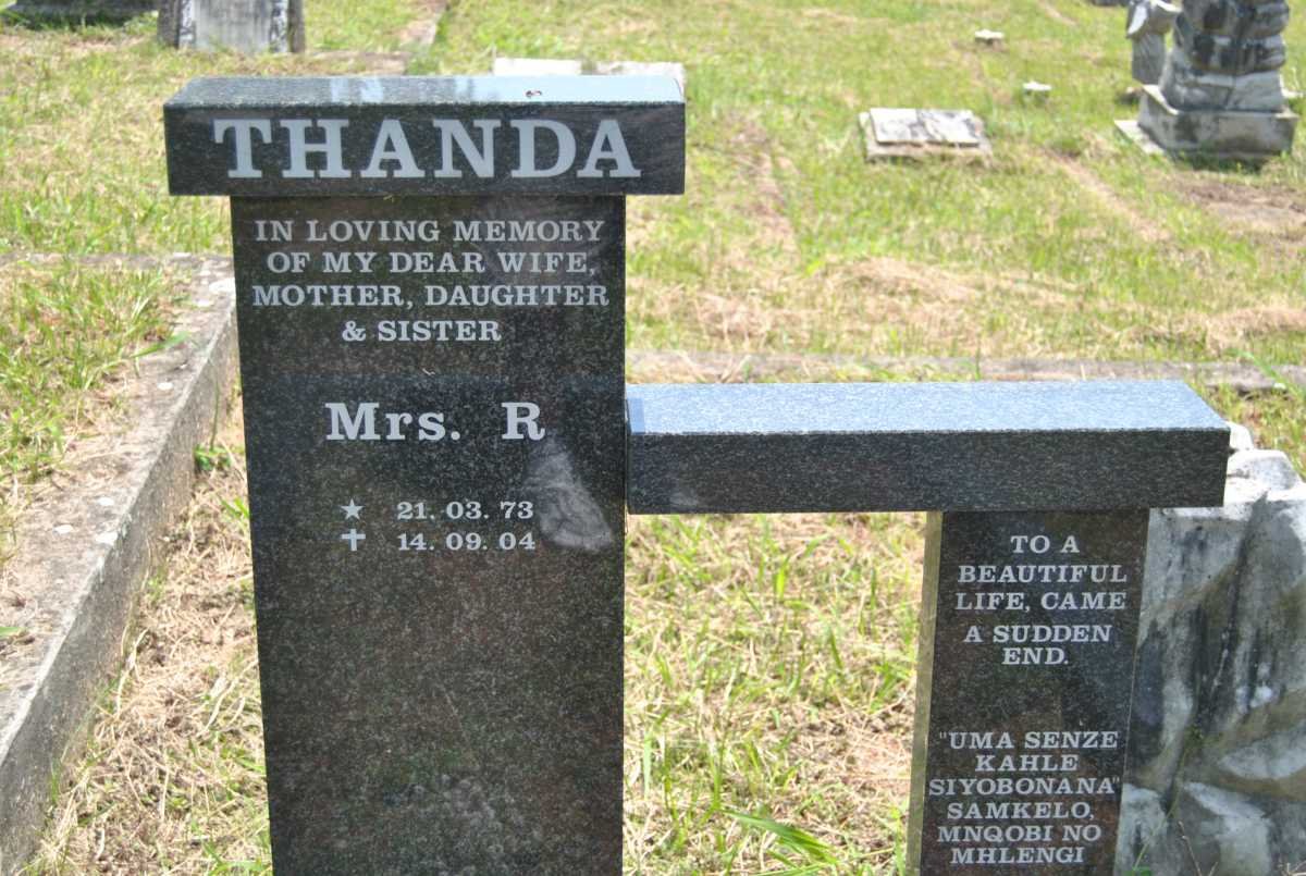 THANDA R. 1973-2004