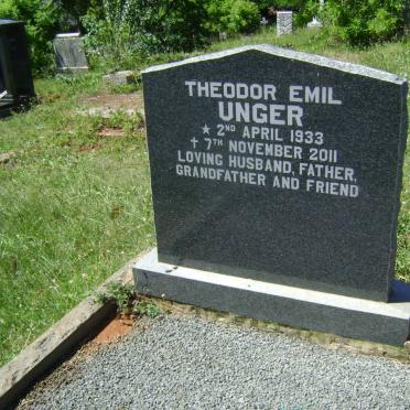 UNGER Theodor Emil 1933-2011
