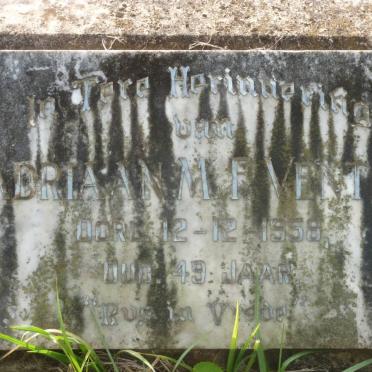 VENTER Adriaan M.F. -1958