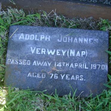 VERWEY Adolph Johannes -1970