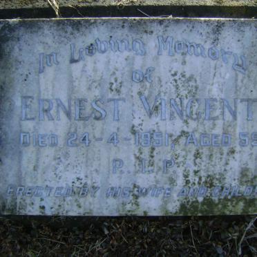 VINCENT Ernest -1951