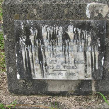 VILJOEN Henry Christoffel -1955