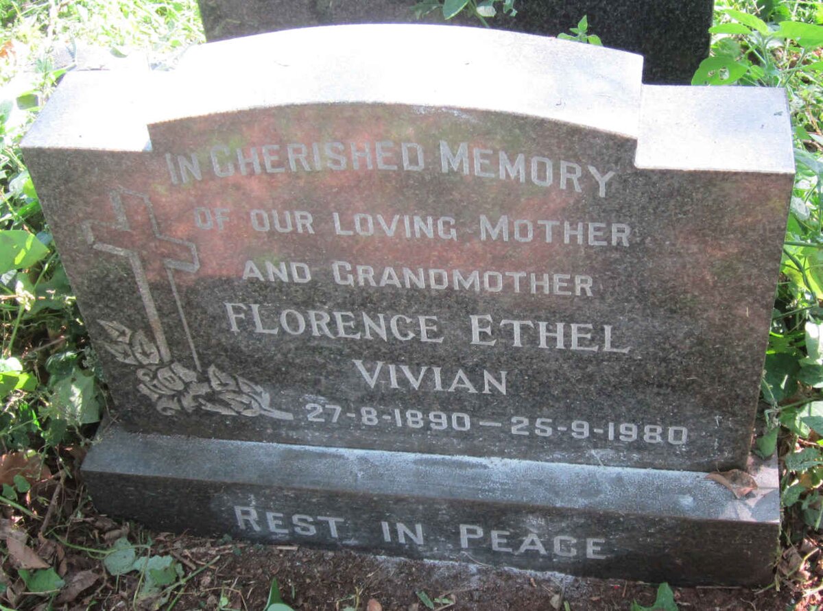 VIVIAN Florence Ethel 1890-1980