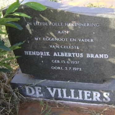 VILLIERS Hendrik Albertus Brand, de 1937-1972