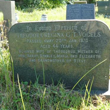 VOGELS Theodora Regina C.T. -1970