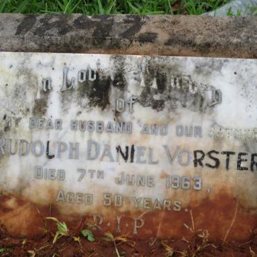 VORSTER Rudolph  Daniel -1963
