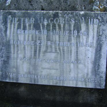 WIID Pieter Jacobus 1945-1945