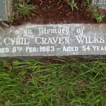 WILKS Cyril Craven -1963