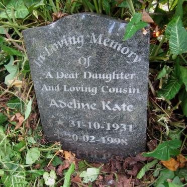 WILLIAMS Adeline Kate 1931-1998