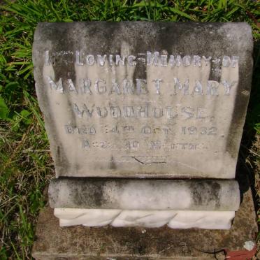 WOODHOUSE Margaret Mary -1932