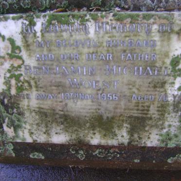 WOEST Benjamin Michael -1956