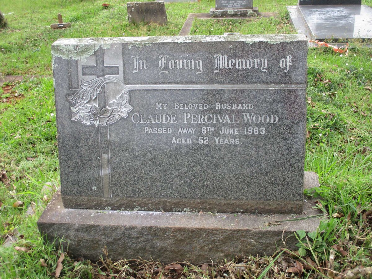 WOOD Claude Percival -1963