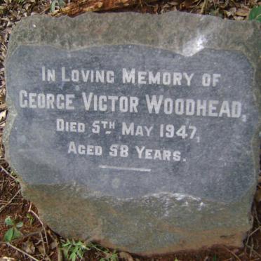 WOODHEAD George Victor -1947
