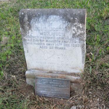 WOOLRIDGE Leslie Lidstone -1962 &amp; Marjorie -1988 :: DRAINER Maureen nee WOOLRIDGE 1935-1982