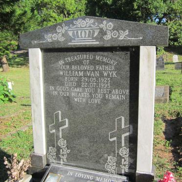 WYK William, van 1925-1995