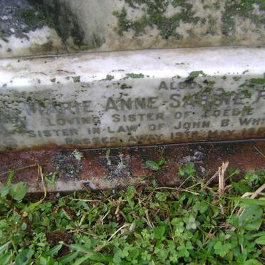 WHITESIDE John Baird -1968 &amp; Marie Zoélie Rosita PITREL -1952 :: PITREL Marie Anne Sabine -1965