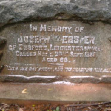 WEBSTER Joseph -1928