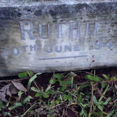 WEATHERDON Ruthie Francis -1941