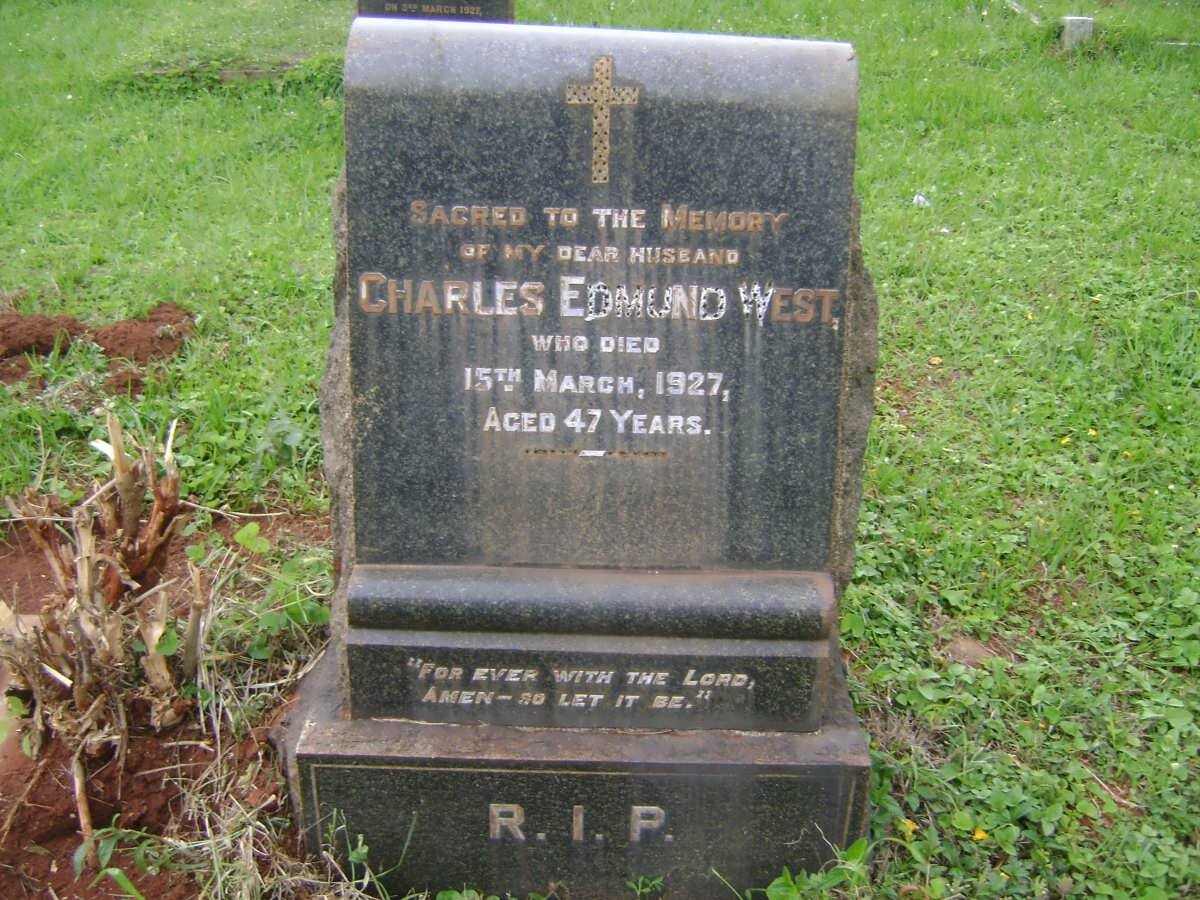 WEST Charles Edmund -1927