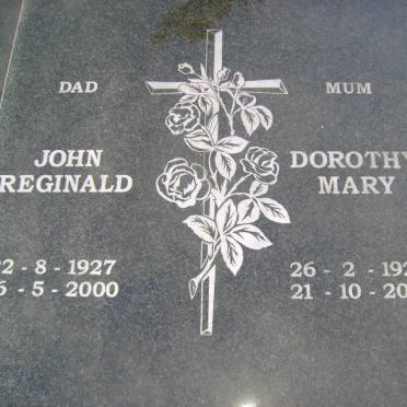 WERTHEIM John Reginald 1927-2000 &amp; Dorothy Mary 1921-2007