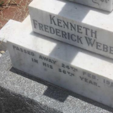 WEBB Kenneth Frederick -1956