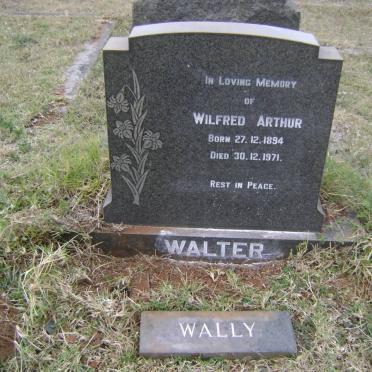 WALTER Wilfred Arthur 1894-1971