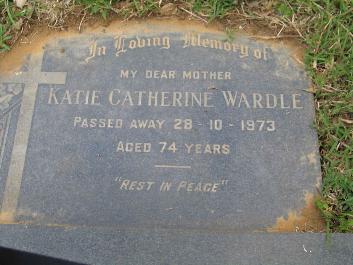 WARDLE Katie Catherine -1973