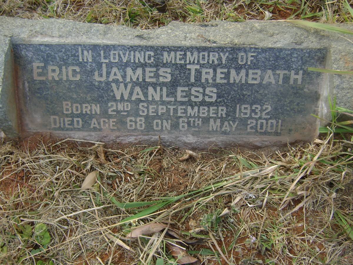 WANLESS Eric James Trembath 1932-2001