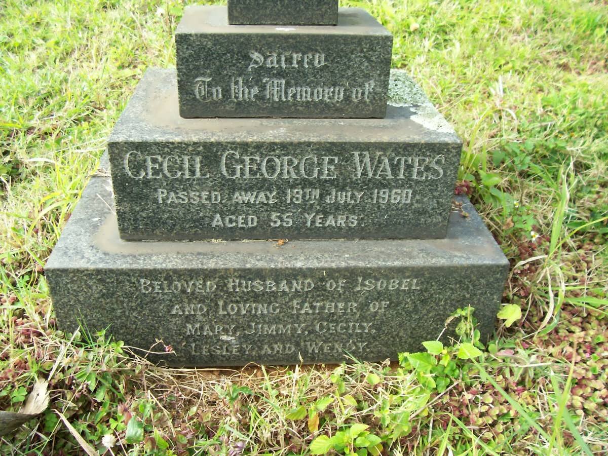 WATES Cecil George -1960