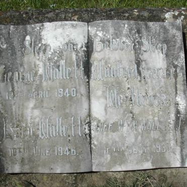 WALLETT George -1940 :: WALLETT Lucy -1946 :: WESTBROOK Winifred Frances nee WALLETT -1933