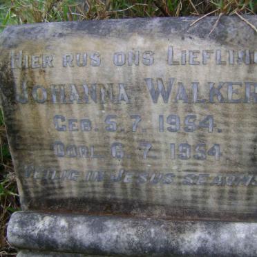 WALKER Johanna 1954-1954