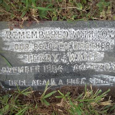 WAITE Ernest Arthur -1981 &amp; Mary Olive Muriel nee CLOKIE -1981 :: WAITE Terry -1984