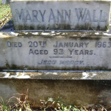 WALL Mary Ann -1963