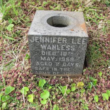 WANLESS Jennifer Lee -1959