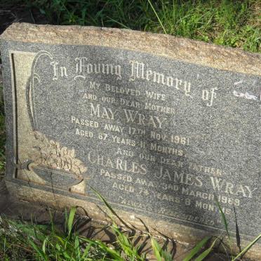 WRAY Charles James -1969 &amp; May -1961