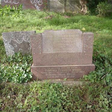 WRIGHT Charles Arthur -1953 &amp; Annie -1960 :: WRIGHT Bernard Edgar 1912-1998 &amp; Florence Elizabeth -1974