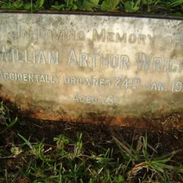 WRIGHT William Arthur -1955