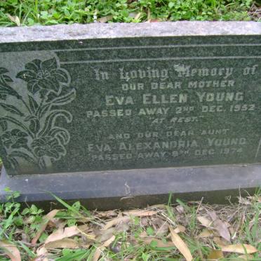 YOUNG Eva Ellen -1952 :: YOUNG Eva Alexandria -1974