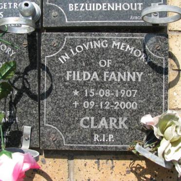 CLARK Filda Fanny 1907-2000