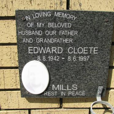 MILLS Edward Cloete 1942-1997